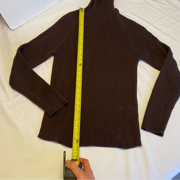 Thick brown turtleneck - Picture 4 of 5